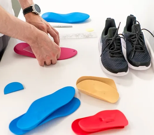 Custom orthotics types